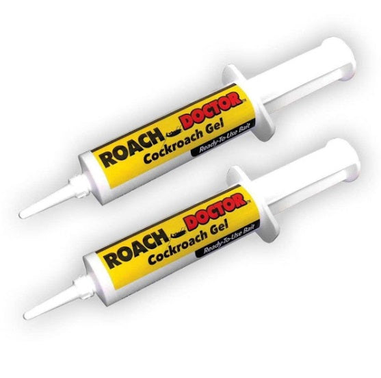 Set 3 x Gel Profesional Roach Doctor Anti Gandaci, Formula Concentrata cu Aplicare Precisa, Solutie Eficienta pentru Interior si Exterior