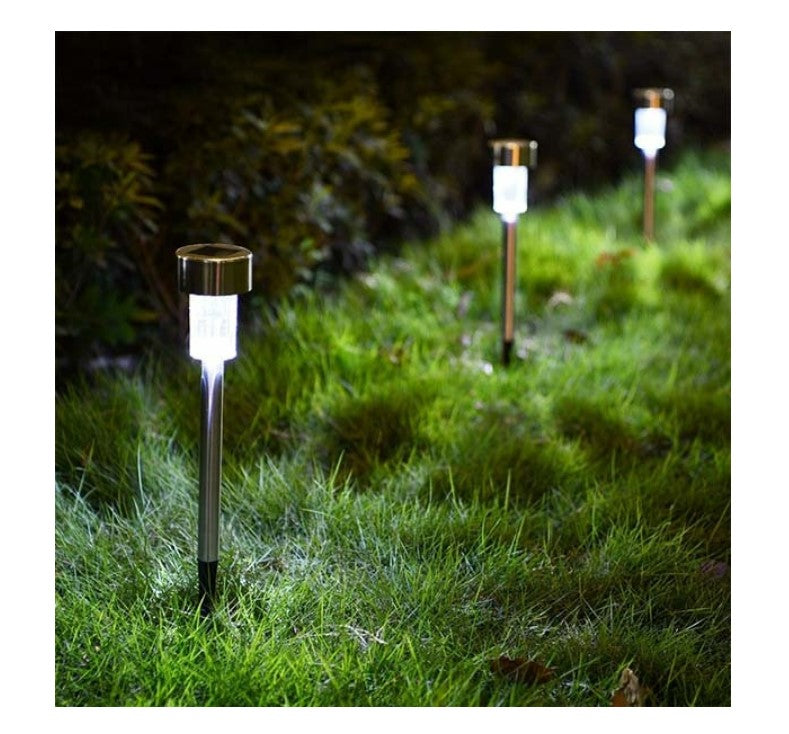Set 10 x lampa solara LED gradina tip Tarus– iluminat Exterior Solar, Rezistenta la Apa, Lumina Automata, Decor Curte, Gazon, Terasa