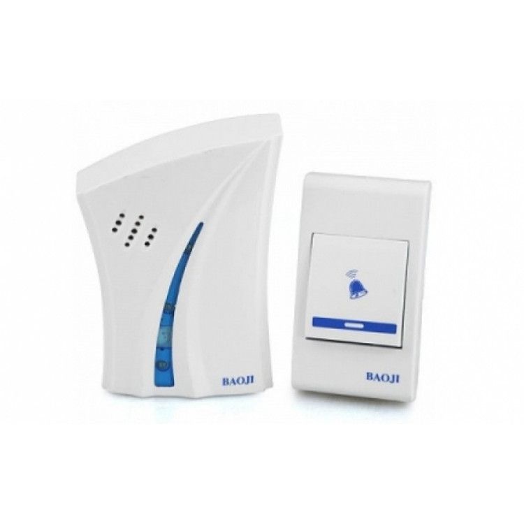 Sonerie Wireless Fara Fir cu Raza 100 Metri – Sonerie Casa cu Buton Exterior, Instalare Rapida, Semnal Puternic, Design Modern