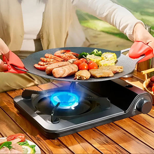 Tigaie Antiaderenta Rotunda pentru Uz Casnic sau Gratar 36 cm