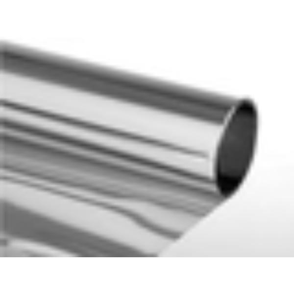 Set 2 x Folie Oglinda pentru Geam Gri, Efect Reflectorizant, Protectie UV, Anti Caldura si Intimitate, 45 x 300 cm