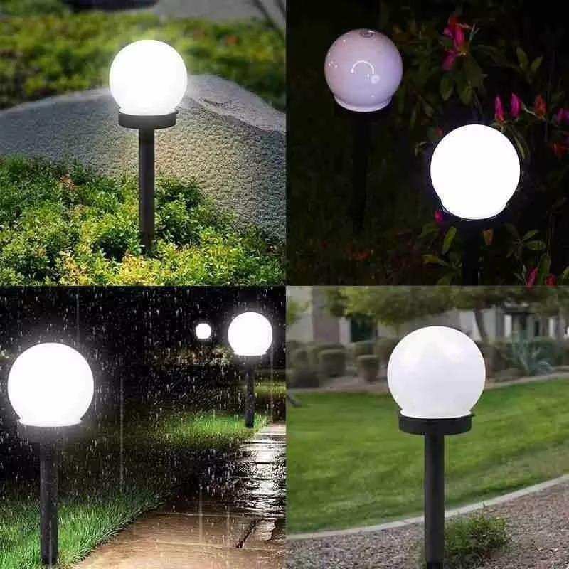 Set 6 x Lampa Solara LED Gradina tip Glob – Iluminat Exterior Premium fara Cabluri, Rezistenta la Apa, Lumina Ambientala Automata