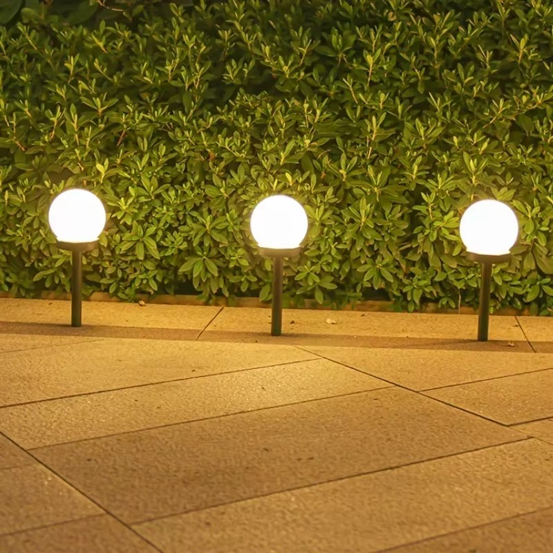 Set 6 x Lampa Solara LED Gradina tip Glob – Iluminat Exterior Premium fara Cabluri, Rezistenta la Apa, Lumina Ambientala Automata
