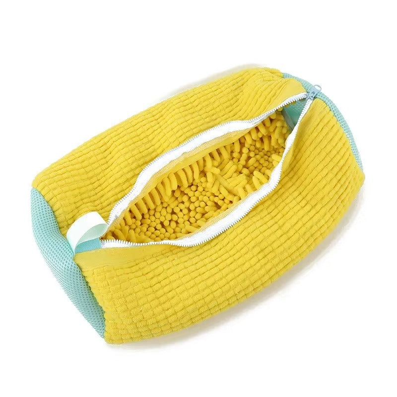 Set 2 x Saci pentru Spalat Adidasi, Protectie Incaltaminte, Microfibra Premium, Antizgarieturi, Ideal pentru Masina de Spalat