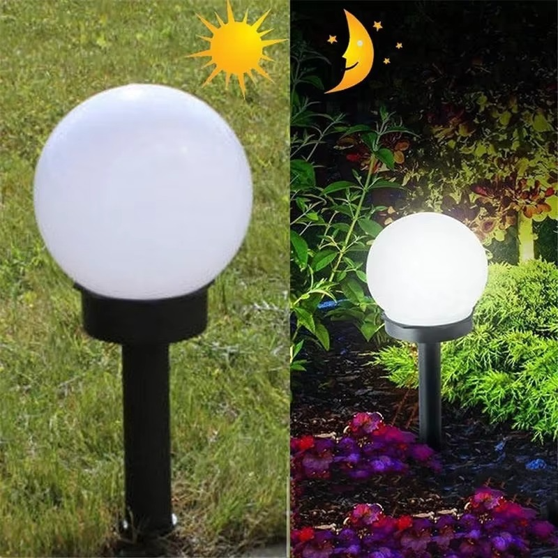 Set 10 x Lampa Solara LED Gradina tip Glob – Iluminat Exterior Premium fara Cabluri, Rezistenta la Apa, Lumina Ambientala Automata